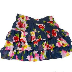 Hollister multi tier mini skirt